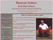 Tablet Screenshot of bearcatsetters.nrsftc.com